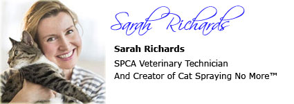 Sarah Richards, Veterinary Technician for the SPCA (Society for the Prevention of Cruelty to Animals).